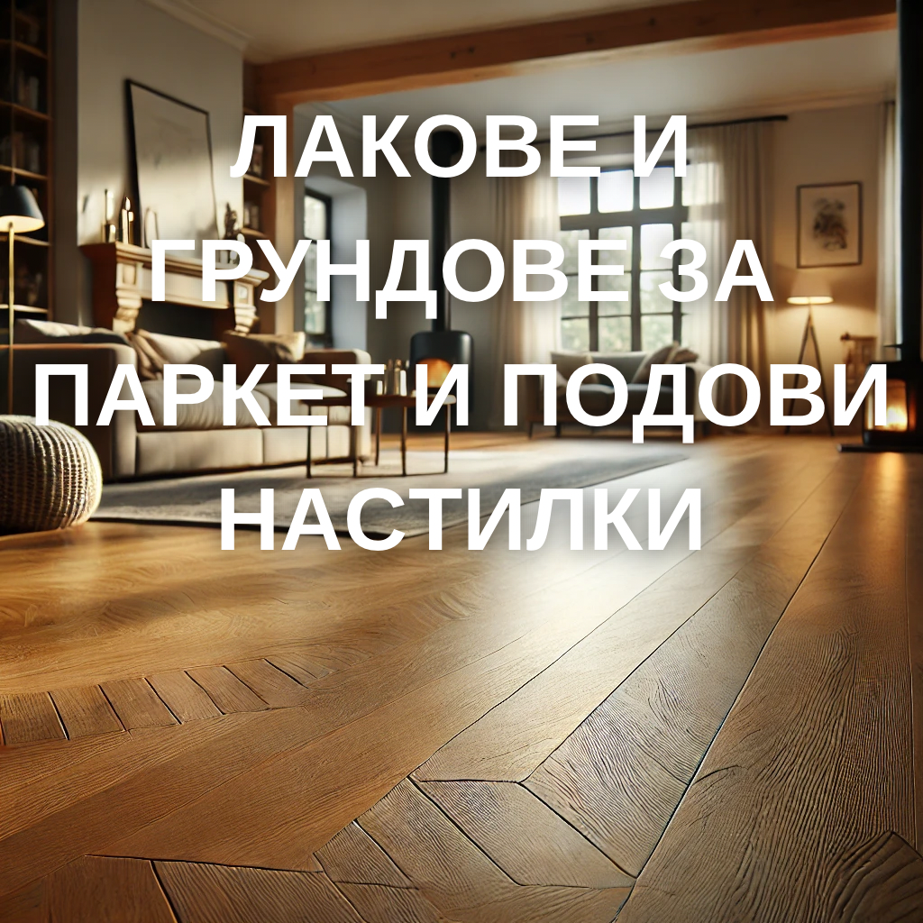 Лакове и грундове за паркет и подови настилки